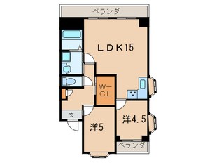 Ｍｓマンションの物件間取画像